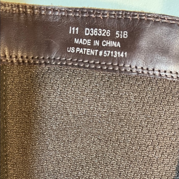 Brown Buckle Mid-Calf Suede Boots - Picture 3 of 6